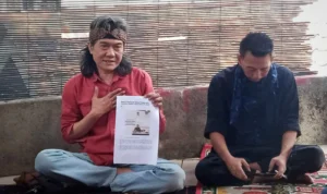 Muncul Tawaran Negosiasi, Polemik Sengketa Tanah Pemkot Bogor dan Ahli Waris TB A Basuni Makin Panas! Perwakilan ahli waris pejuang kemerdekaan TB A Basuni, Tubagus Hendra Bayu Rotta (Kiri). (Yudha Prananda / Jabar Ekspres)