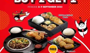 Promo Gokana Ramen & Teppan Khusus Pembelian Delivery!
