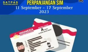 Jadwal SIM Keliling Kota Bandung Hari Ini (11 September – 17 September 2023)