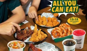 Promo Wing Stop, All You Can Eat Seru Bersama Orang Terdekat!