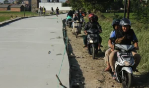 Ist. 268 Desa di Jabar Alami Dampak Kekeringan dari Musim Kemarau Tahun 2023. Foto Pandu Jabar Ekspres.