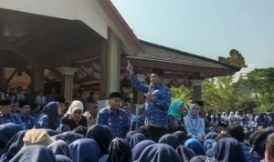 Usai Apel Bersama ASN, Bupati dan Wabup Sumedang Pamit dari Jabatanya, dan Sampaikan Pesan Ini
