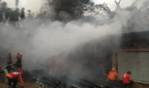 Didominasi Kebakaran Lahan, Damkar Sukaraja Catat 6 Kejadian Selama September