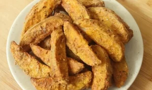 Gurih dan Crispy! Resep Potato Wedges Tanpa Digoreng