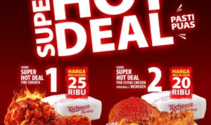 Promo Richeese Factory, Pasti Puas Dengan Supet Hot Deal! Promo Richeese Factory, Pasti Puas Dengan Supet Hot Deal!