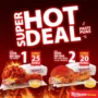 Promo Richeese Factory, Pasti Puas Dengan Supet Hot Deal!