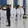 Dok. Proses pelantikan 6 Pj Bupati Walikota di Gedung Sate Bandung. Selasa (20/9). Foto. Pandu Muslim Jabar Ekspres.