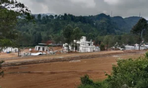 Aktivitas Pembangunan di Kawasan Puncak Bogor. Foto : Sandika Fadilah/Jabar Ekspres