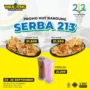 Promo Waroeng Steak & Shake Serba 213 Dalam Rangka HUT Bandung!