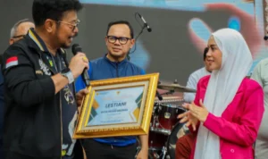 Didapuk Sebagai Duta Petani Milenial, Lesti Kejora Minta Produksi dan Hilirisasi Diperkuat