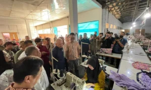 Para Pelaku Usaha Tekstil Sesalkan Impor Murah Dan Mudah, Dampaknya Sudah Banyak Penutupan dan Pengangguran. Foto Agi Jabar Ekspres