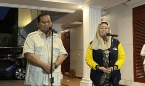 Yenny Wahid gelar pertemuan dengan Prabowo Subianto dan sebut Ketua Umum Partai Gerindra paham dinamika geopolitik. ANTARA/Fath Putra Mulya.