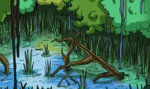 Tes IQ Ilusi Optik: Cari Buaya di Dalam Gambar Ini Jika Kamu Pintar