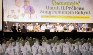 Puluhan Ribu Santri dan Kyai Gelar Munajat untuk Mendukung Prabowo