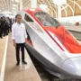 Presiden RI Jokowi Lakukan Uji Coba Kereta Cepat Jalur Jakarta-Bandung Presiden RI Jokowi Lakukan Uji Coba Kereta Cepat Jalur Jakarta-Bandung