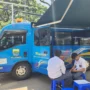Disdukcapil Kota Bandung menghadirkan mobil Mapeling (Memberi Layanan Keliling) dengan menyasar Gen Z di SMA Alfa Centauri Jalan Diponegoro, Selasa 5 September 2023.
