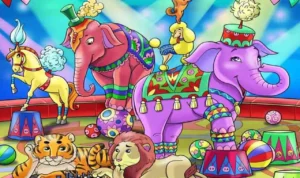 Tes Gambar: Temukan Anak Babi di Dalam Gambar Sirkus Ini