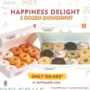 Promo Krispy Kreme, Nikmati Happines Delight Hanya Dengan 100K!