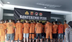 23 Pengedar Narkoba Diamankan Polres Bogor, Satu Diantaranya Perempuan