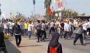 Bentrok Antar Simpatisan pada Pilwu Cirebon, Sebabkan 4 Orang Korban Luka-luka!