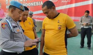 Marak Judi Online, Ratusan Handphone Anggota Polisi Polresta Cirebon Dirazia