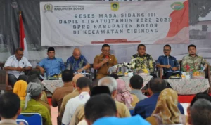 Ketua DPRD Kabupaten Bogor Dapil I Gelar Reses Masa Sidang III di Cibinong