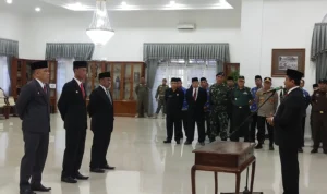Bupati Sumedang Doni Tegaskan Tugas dan Tuntutan Tiap Kadis Terlantik