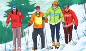 Tes IQ Gambar: Temukan Kesalahan pada Gambar Ski Dalam Waktu 11 Detik