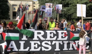 Aksi Bela Palestina di Tokyo Gemakan Suara Takbir