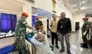 MAI Jabar melaksanakan khitanan massal, berkolaborasi dengan Bank Mandiri Cabang Burangrang serta Kopasgat di Gedung Wiriadinata Jl Terusan Kopo, Sulaeman, Kecamatan Margahayu, Kabupaten Bandung, Jumat 27 Oktober 2023 lalu.