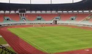 Stadion Pakansari Siap Kembali Berlaga dengan Rumput Baru! Stadion Pakansari Siap Kembali Berlaga dengan Rumput Baru!