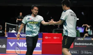 Ahsan/Hendra Ungkap Alasan Kalah di Babak 16 Besar Denmark Open 2023