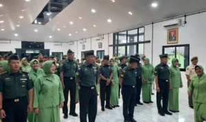 Jelang HUT TNI, Kodim 0508/Depok Naikan Pangkat 38 Prajurit