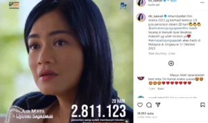 Film Air Mata Di Ujung Sajadah di Malaysia dan Singapura/ Tangkap Layar Instagram @titi_kamall