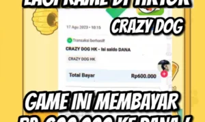 Cara Menghasilkan Saldo Dana dengan Crazy Dog