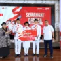 Hari Kemerdekaan Indoensia yang ke-76, BRI memberikan beasiswa kepada Pasukan Pengibar Bendera Pusaka (Pakibraka) Nasional