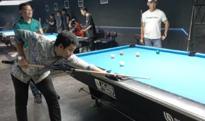 Geliatkan Olahraga Konsentrasi di Bandung, Komunitas MBW 212 gelar Turnamen Billiard