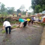 Pohon tumbang akibat cuaca ekstrem di kampung kebon muncang, Rt 02/ Rw 03, Desa Lebaksari, kecamatan Parakansalak Kabupaten Sukabumi. Dok BPBD Kabupaten Sukabumi.