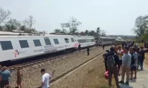 BREAKING NEWS: Kecelakaan Kereta KA Argo Wilis Tabrak KA Argo Semeru di Kulon Progo, Begini Kronologi Kecelakaan kereta yang terjai di Kulon Progo. (istimewa)