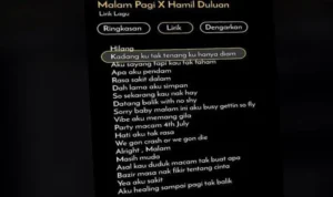 Lirik Lagu Malam Pagi (Hilang Kadang ku tak tenang ku hanya diam) Viral di TikTok Lirik Lagu Malam Pagi (Hilang Kadang ku tak tenang ku hanya diam) Viral di TikTok