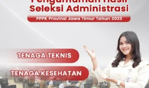 Cek Hasil Administrasi PPPK Pemprov Jatim untuk Tenaga Teknis dan Kesehatan, Yuk Cek Sekarang Melalui Laman SSCASN/ Tangkap Layar Instagram @bkdjatim