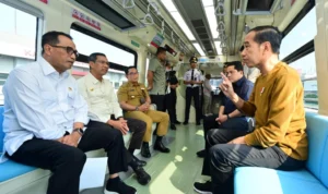 PT Bank Rakyat Indonesia (Persero) Tbk atau BRI turut ambil bagian dalam pembiayaan pembangunan LRT Jabodebek.