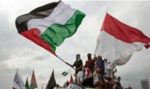 ILUSTRASI: khutbah jumat tentang kemerdekaan Palestine.