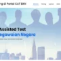 Cara Daftar Akun Simulasi Online CAT BKN untuk CPNS dan PPPK 2023/ Tangkap Layar Portal CAT BKN