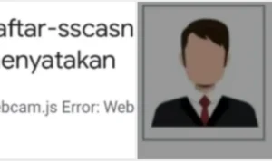 Swafoto SSCASN Webcam js Error, Ini Cara Mengatasinya/ Kolase Ist