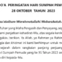 PDF Teks Pembacaan Doa Hari Sumpah Pemuda 28 Oktober 2023/ Buku Panduan Pelaksanaan Hari Sumpah Pemuda ke 95 Tahun 2023