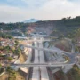Twin Tunnel di Tol Cisumdawu, Kabupaten Sumedang.