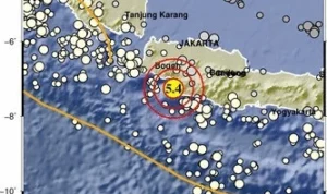 Gempa M5,4 Sukabumi Terasa hingga Lembang, Tidak Berpotensi Tsunami