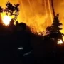 Sebagian Lahan Gunung Manglayang Terbakar, Warga Berjibaku Padamkan Api Warga Gotong Royong Padamkan Api yang Membakar Sebagian Lahan Gunung Manglayang. Foto Istimewa