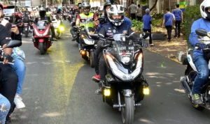 Ribuan member Honda PCX Club Indonesia (HPCI) seluruh Indonesia berkumpul di Kota Bandung untuk merayakan Anniversary yang ke-12 (7-8/10).